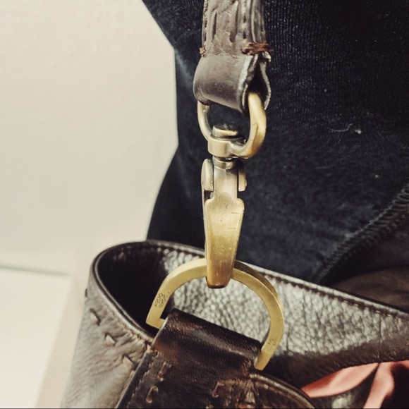 Sigrid Olsen Brown Leather Hobo Bag - Picture 4 of 4